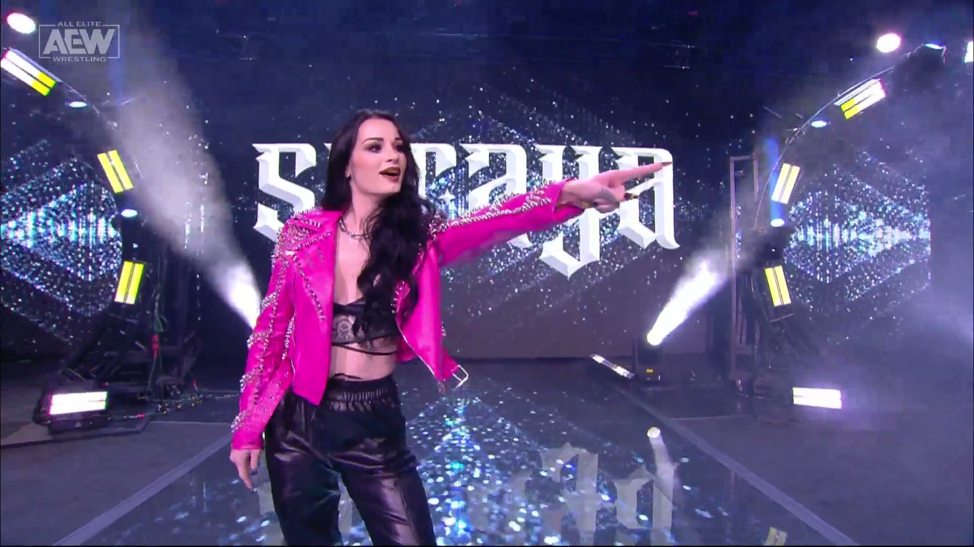 Saraya debuts in AEW at Grand Slam
